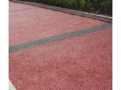 彩砂地坪材料-施工效果专业的环氧彩砂地坪