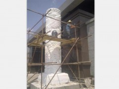 石柱生产厂家-红泰石业专业提供龙凤柱雕刻