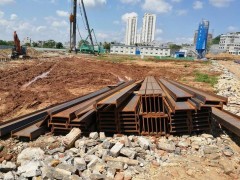 龙华钢板桩租赁-专业的钢板桩租赁项目就在海南浩烜市政基础工程