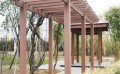 设计广西塑木廊架_供应广西物超所值的防腐木廊架