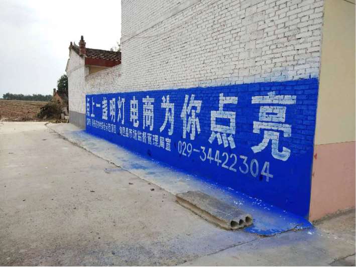 2020-188标语旬邑地区（手绘）墙体广告精选照片近景2