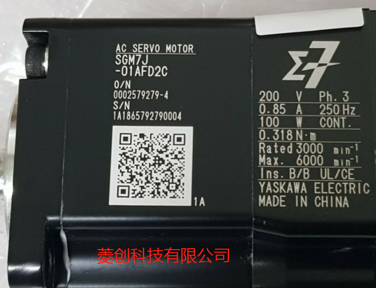 sgm7j-01afd2c安川伺服电机