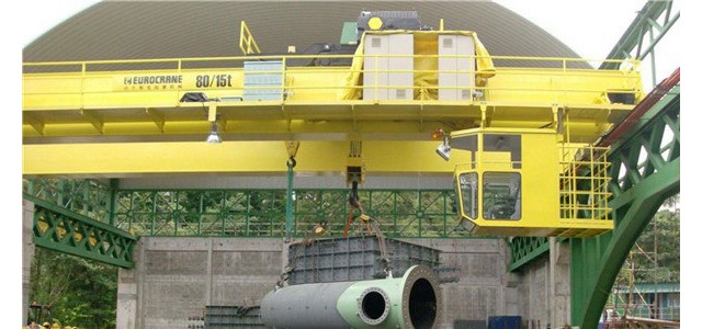 四川乐山欧式起重机厂家32吨防爆车间用行吊
