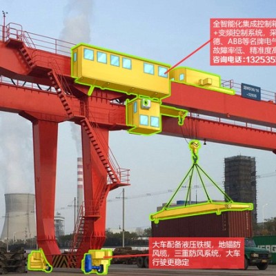 福建厦门集装箱起重机厂家龙门吊40.5吨多少钱一台