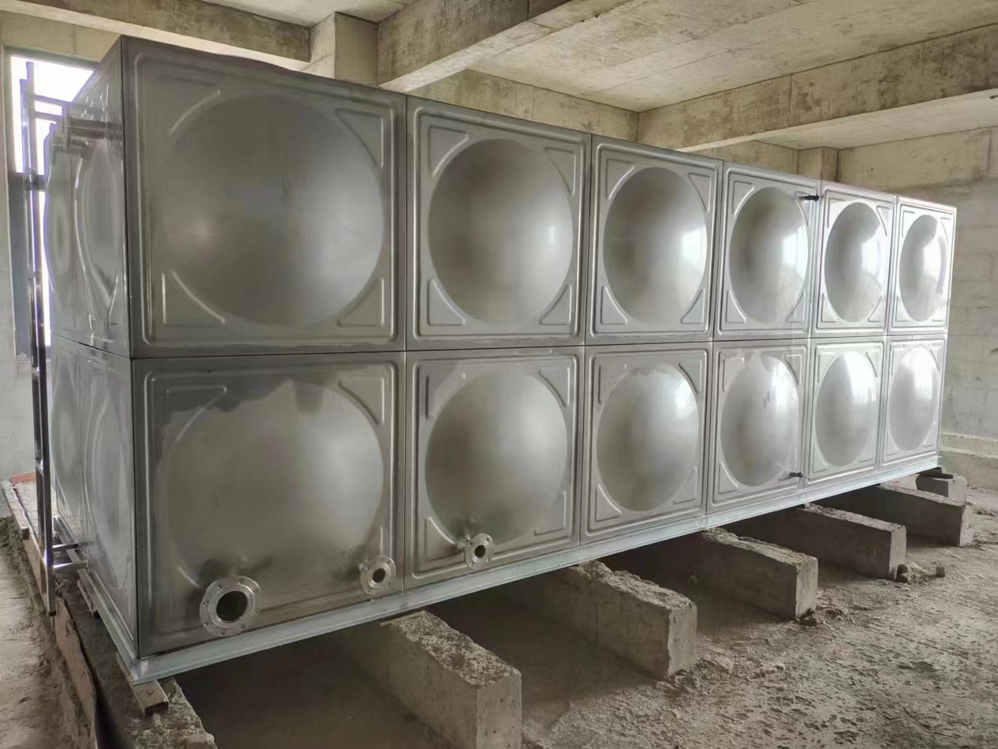 不锈钢水箱组合消防水箱生活工业水箱加厚304长方形水箱