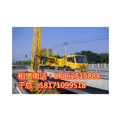 杭州18米桁架式桥梁检测车租赁 液压稳定作业