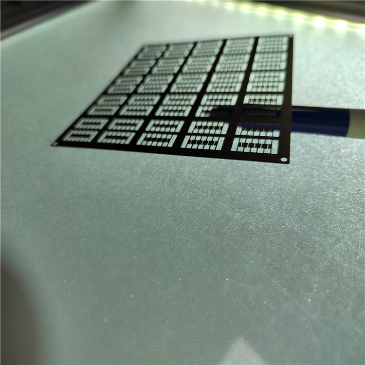 TJ方孔矩阵掩膜版微距掩膜板厂家定制高精加工